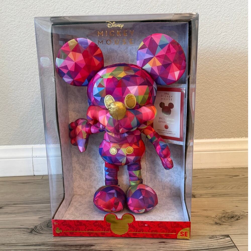 Disney 16" Year Of The Mouse 2020 Kaleidoscope Mickey Mouse